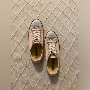 Light Pink Converse Sneakers